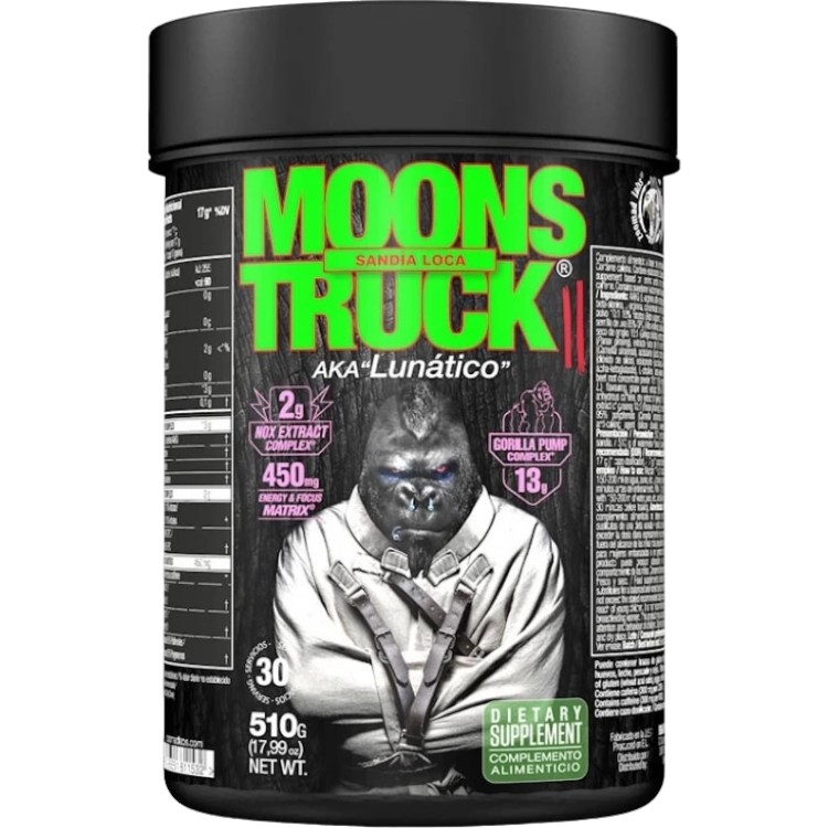 Предтренировочный комплекс Zoomad Labs Moonstruck II Pre-workout Бешеный арбуз 510 г - фото 1