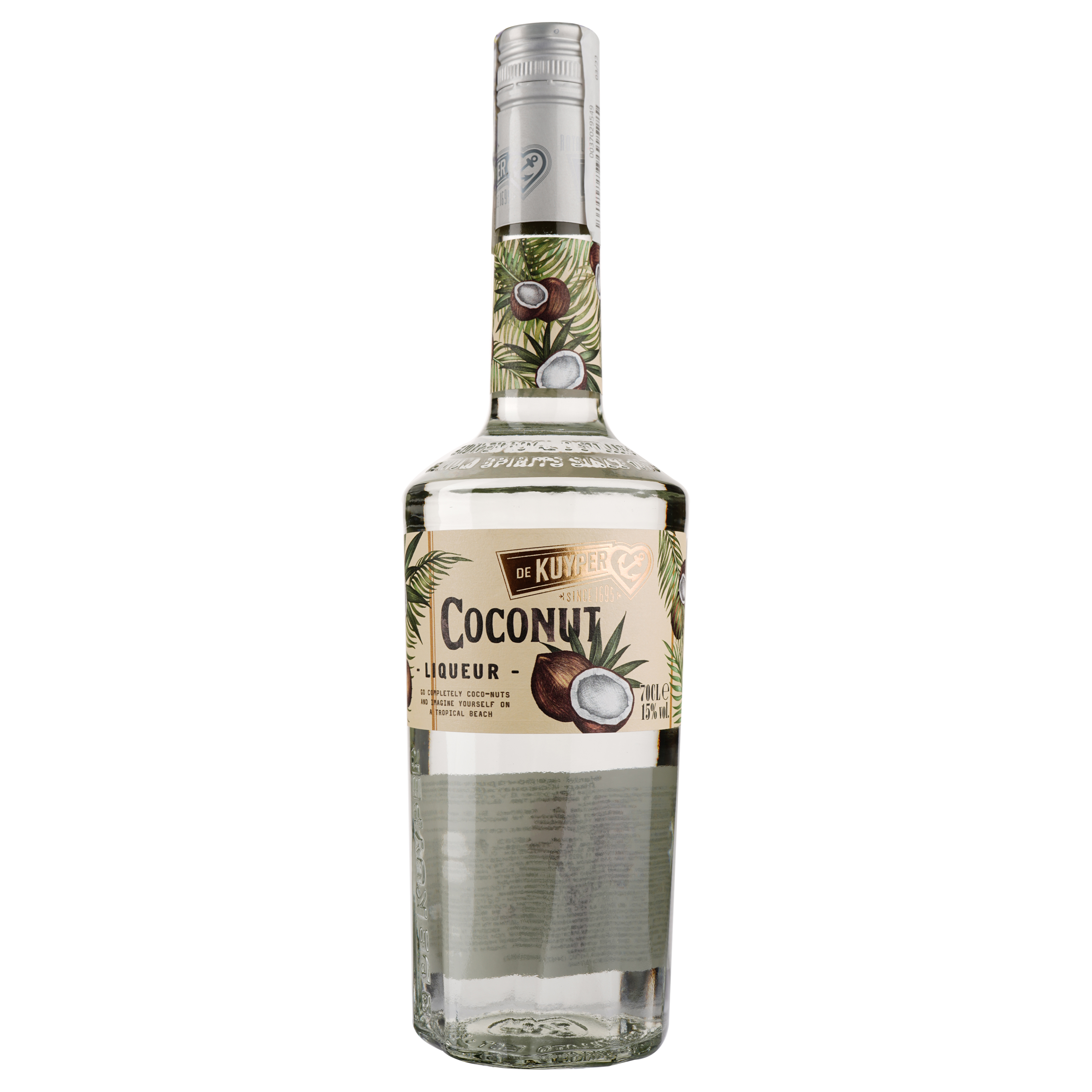 Ликер De Kuyper Coconut Кокос, 15%, 0,7 л - фото 1