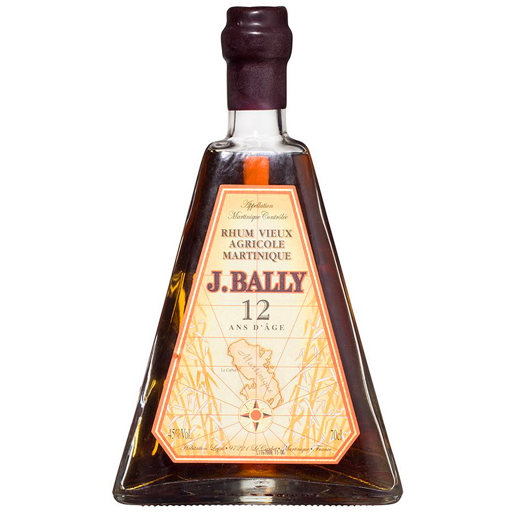 Ром J.Bally Vieux Agricole Martinique 12 yo 45% 0.7 л - фото 1