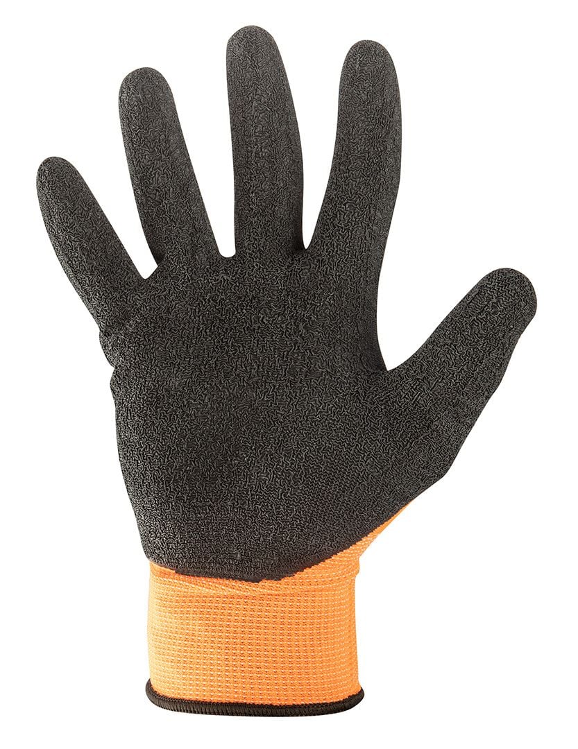 Перчатки рабочие Neo Tools латексное покрытие размер 10 оранжевые (97-641-10) - фото 3