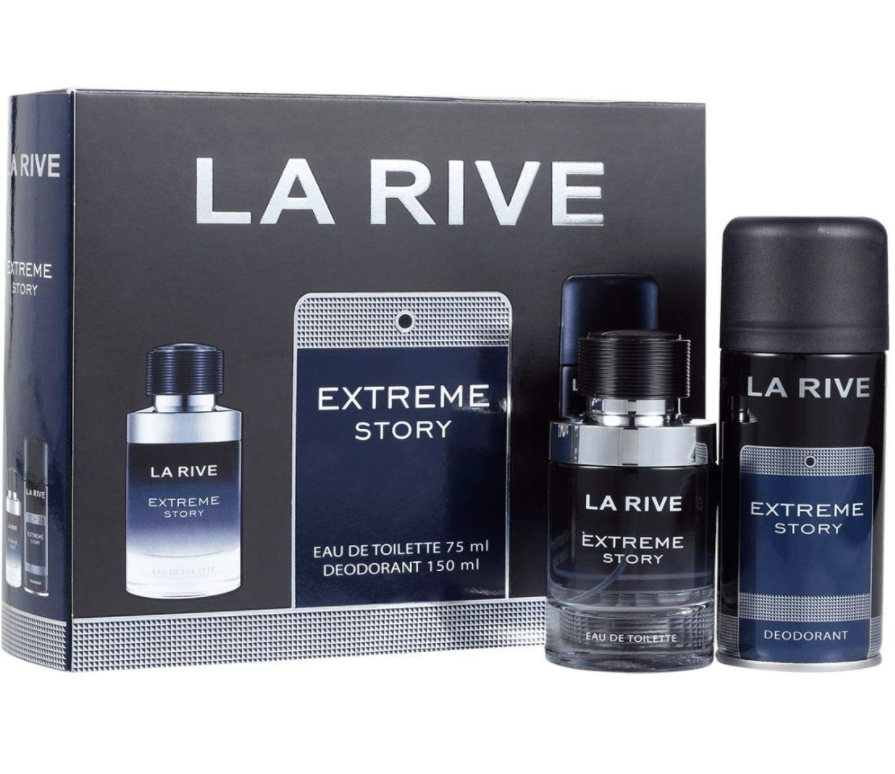 Подарочный набор La Rive Extreme Story: Туалетная вода 75 мл + Дезодорант 150 мл - фото 1