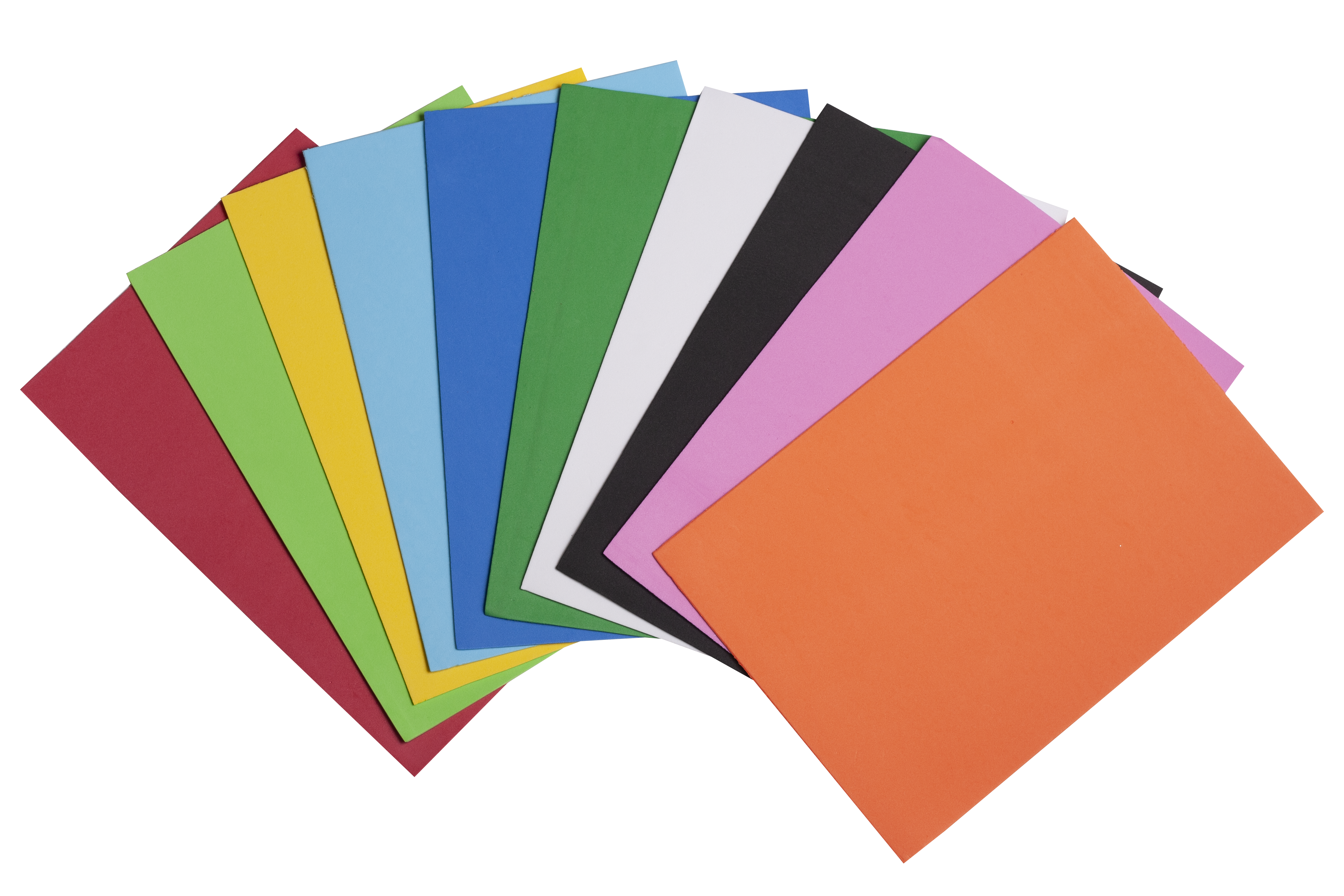 Фоамиран ZiBi KIDS Line, цветной, 10 листов, 2 мм ZB.1835 - фото 2
