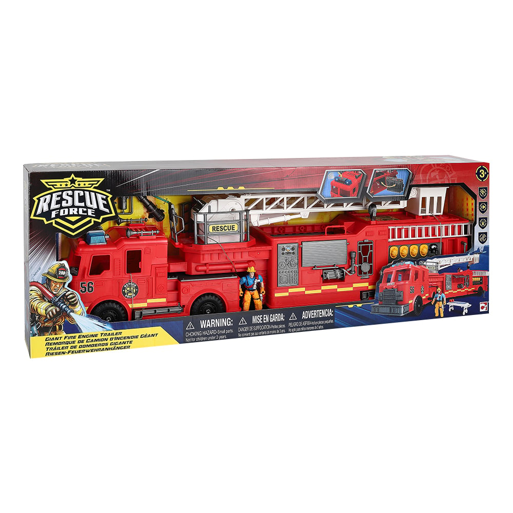 Игровой набор Chap Mei Гигантская пожарная машина (546058) - фото 2