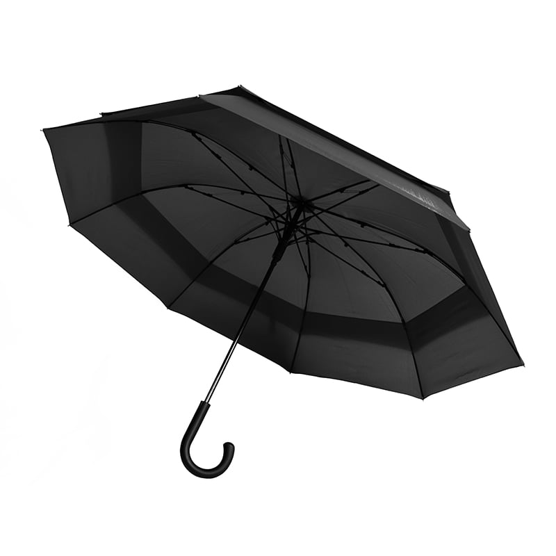 Большой зонт-трость Line art Family, черный (45300-3) - фото 1
