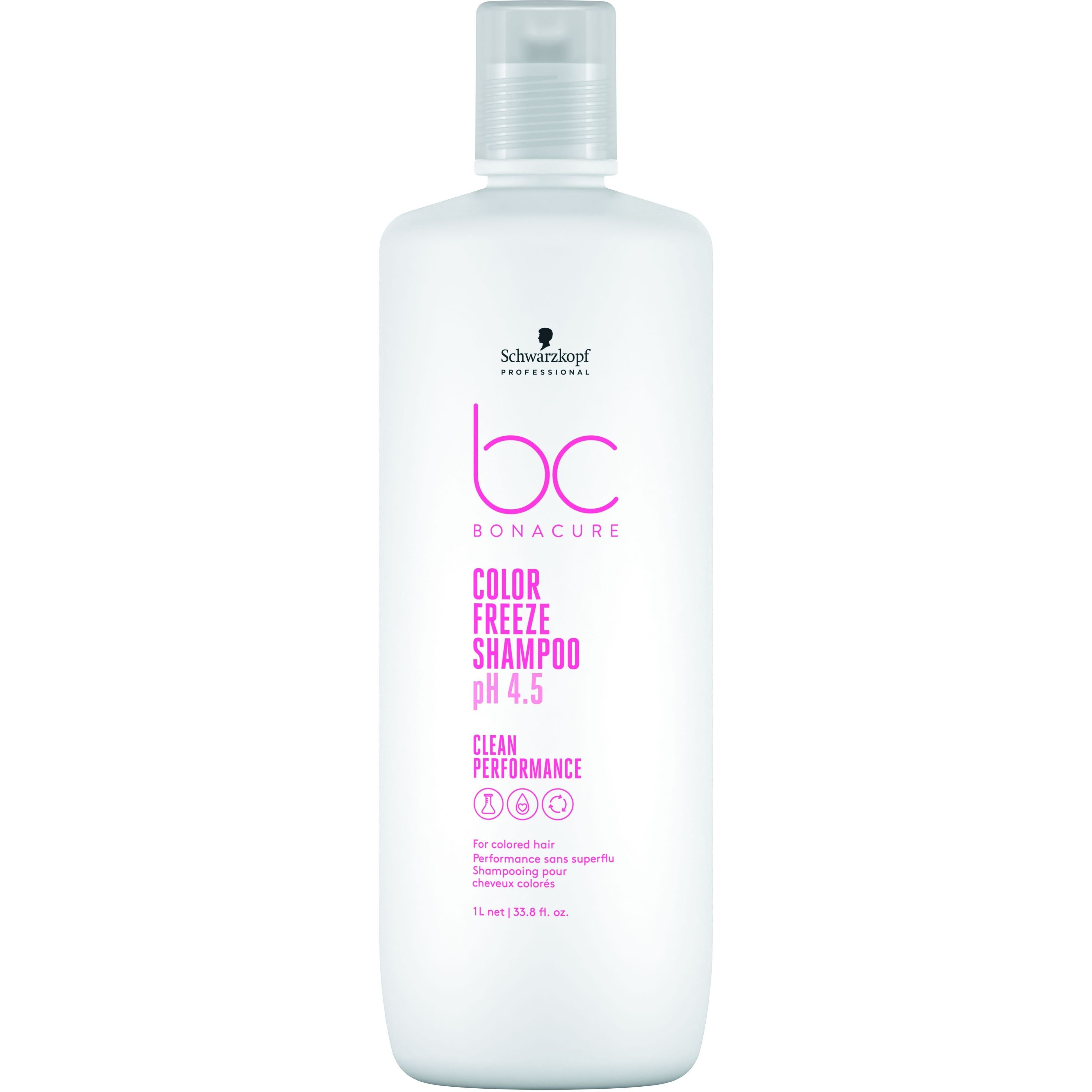Шампунь для фарбованого волосся Schwarzkopf Professional BC Bonacur Color Freeze Shampoo pH 4.5, 1 л - фото 1