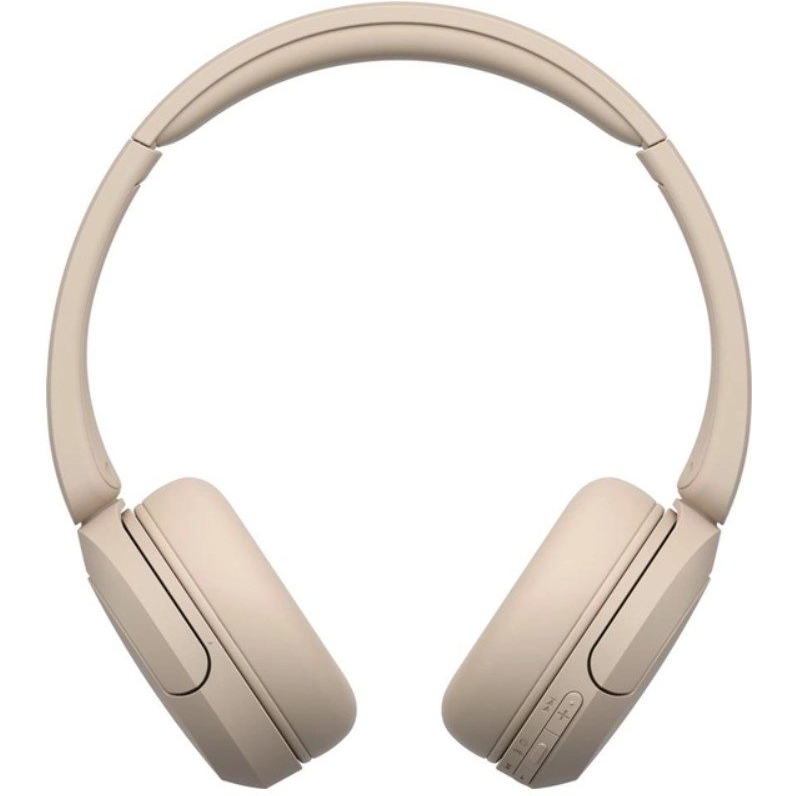 Беспроводные наушники Sony WHCH520 Bluetooth Beige - фото 3