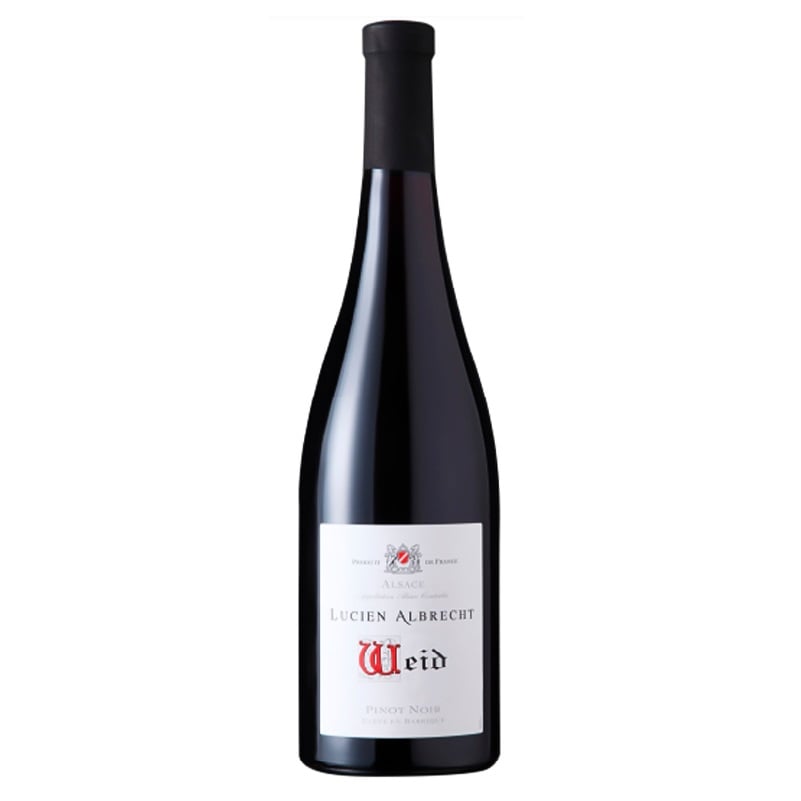 Вино Lucien Albrecht Pinot Noir Weid, красное, сухое, 12,5%, 0,75 л - фото 1