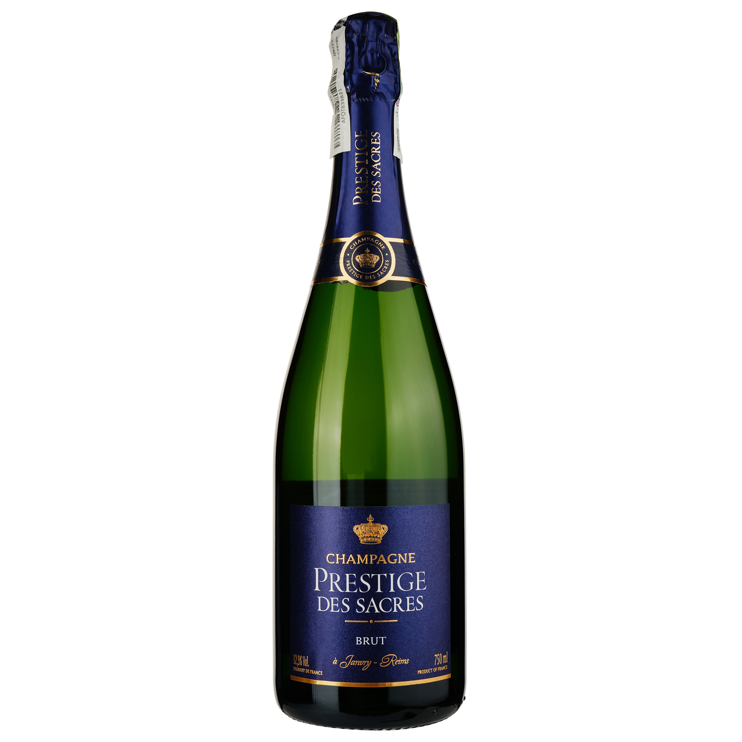 Шампанське Prestige des Sacres Brut Prestige, 12,5%, 0,75 л - фото 1