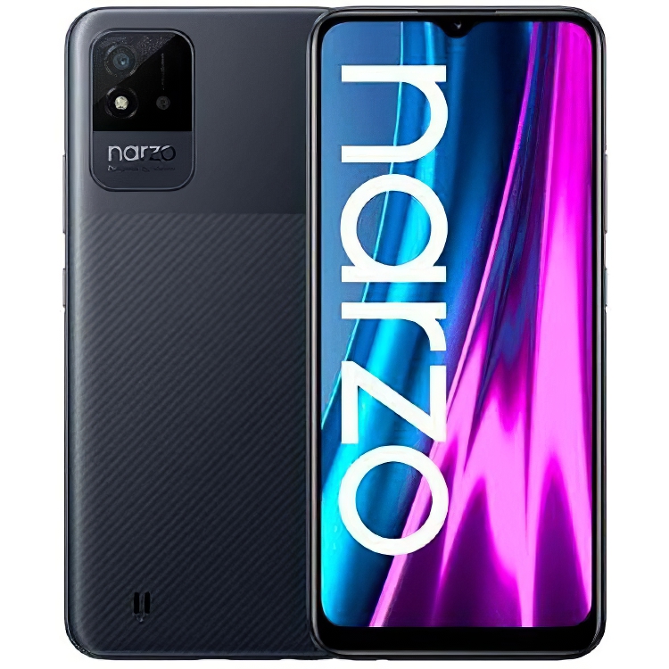 Смартфон Realme Narzo 50i 4/64GB Black (Global) - фото 1