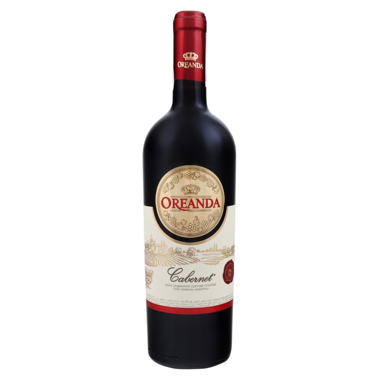 Вино Oreanda Cabernet, красное, сухое, 14%, 0,75 л (255584) - фото 1