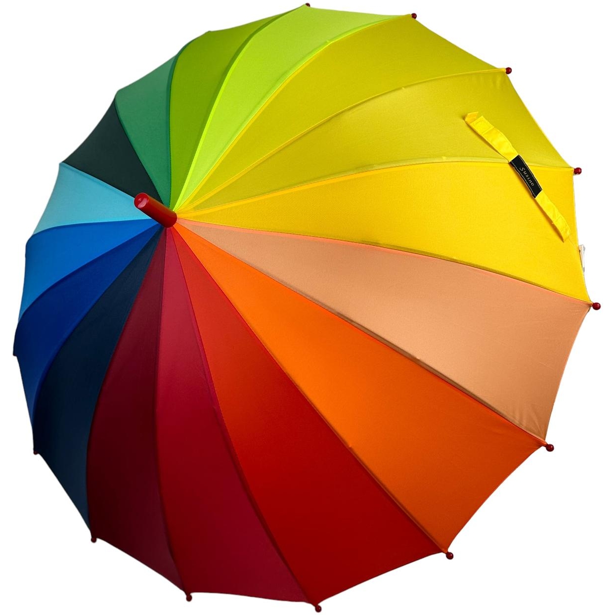 Дитяча парасолька-палиця напівавтомат Susino 86 см різнобарвна - фото 1