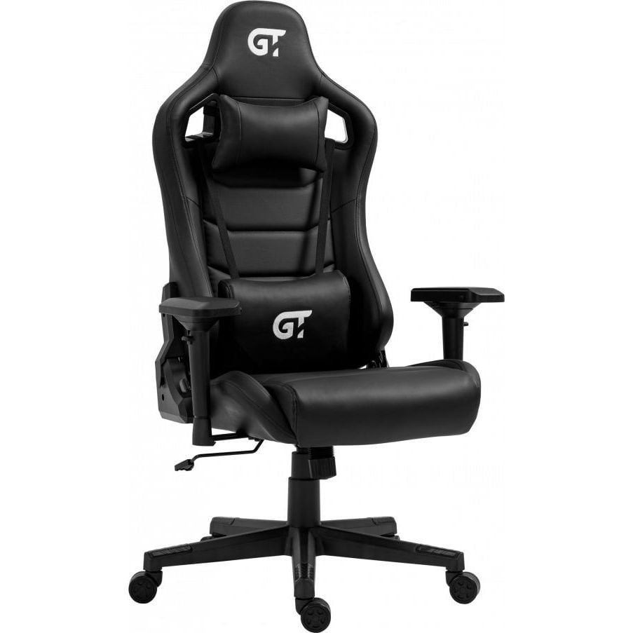Геймерское кресло GT Racer черное (X-5110 Black) - фото 2