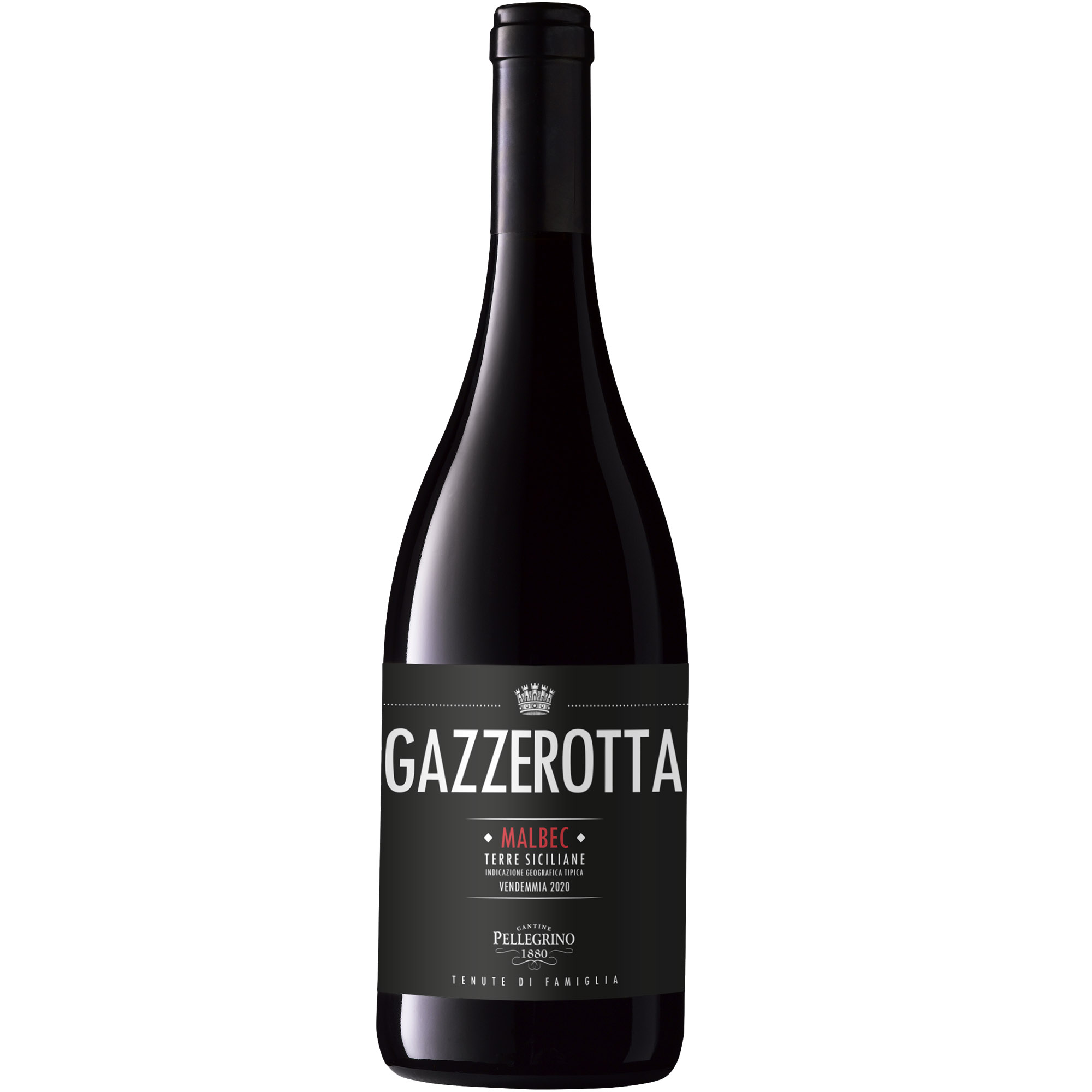 Вино Carlo Pellegrino Gazzerotta Malbec IGT Terre Siciliane сухое красное 0.75 л - фото 1