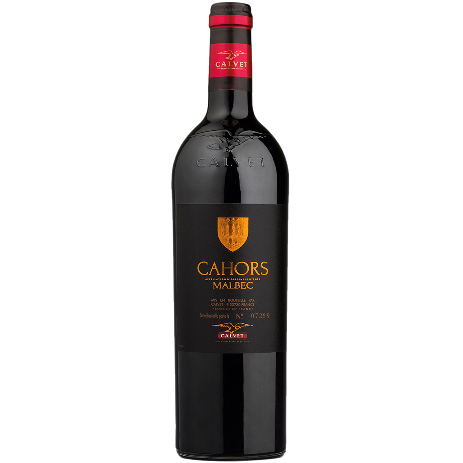 Вино Calvet Cahors AOC Malbec красное сухое 0.75 л - фото 1