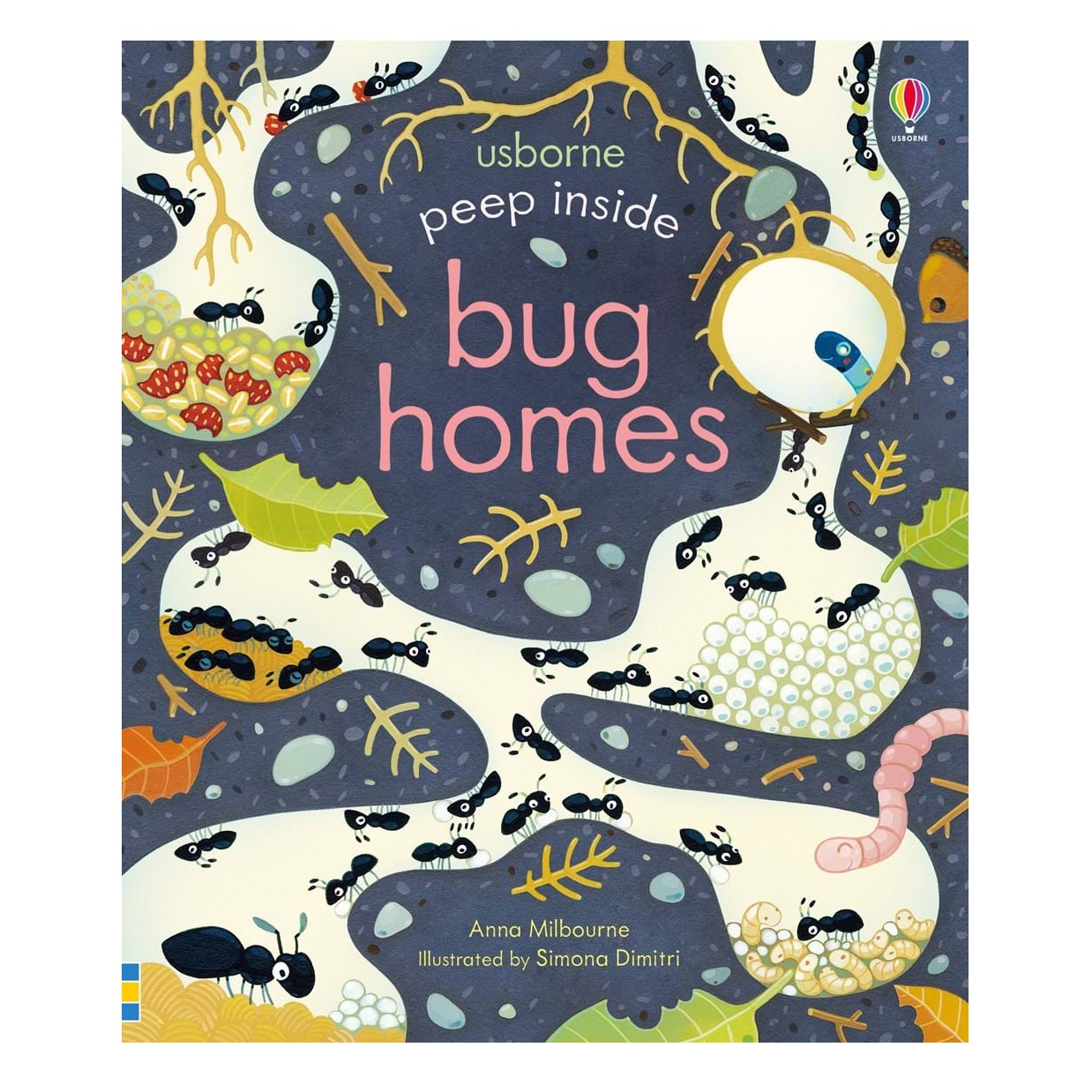 Peep Inside Bug Homes - Anna Milbourne, англ. мова (9781474950824) - фото 1