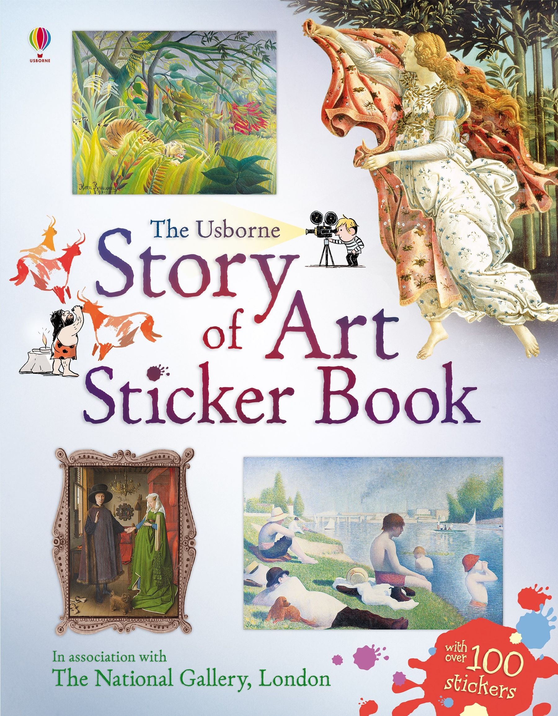 Story of Art Sticker Book - Sarah Courtauld, англ. язык (9781474953092) - фото 1