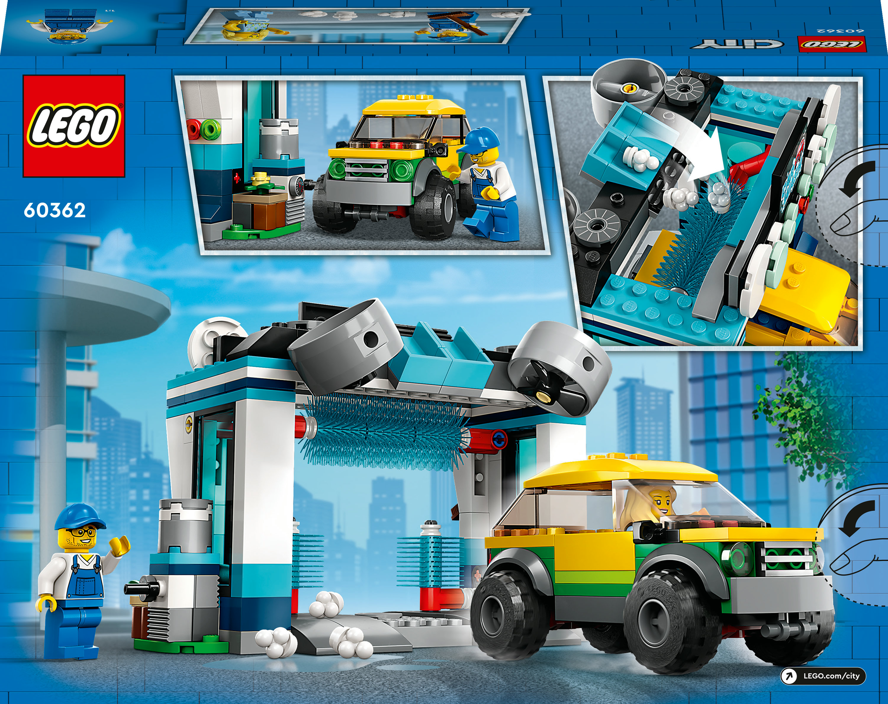 Конструктор LEGO City Автомойка, 243 детали (60362) - фото 9
