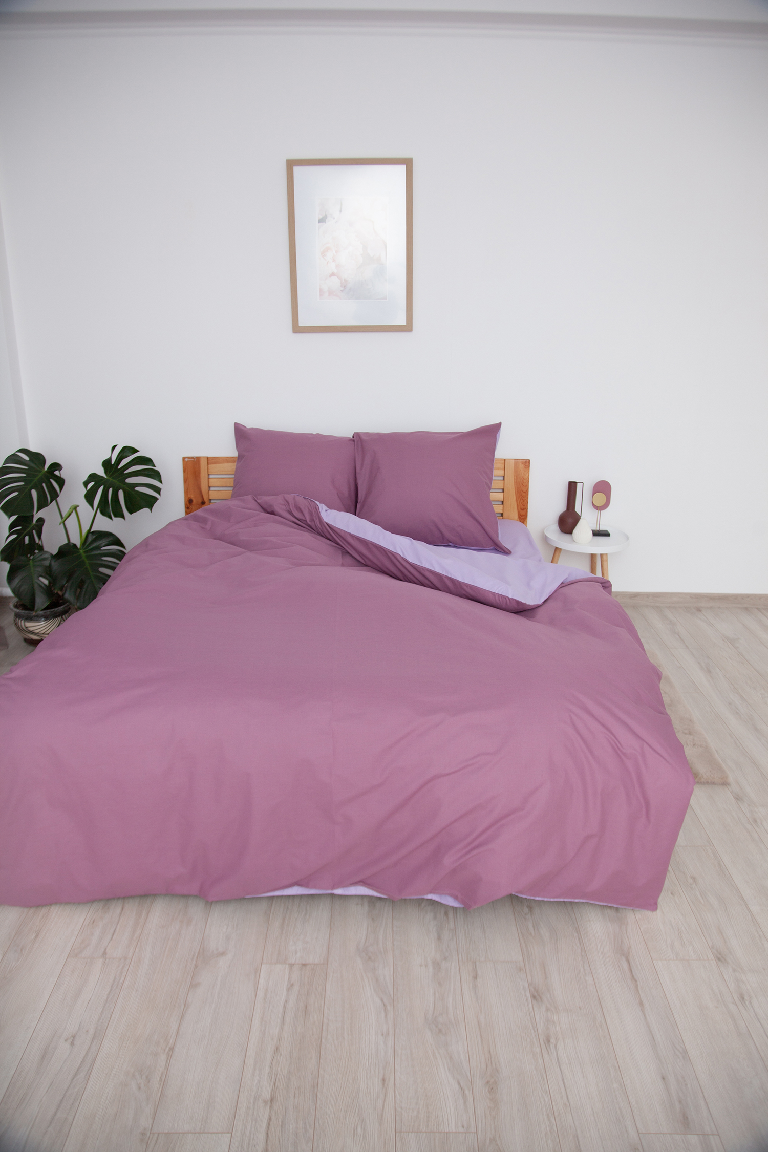 Комплект постельного белья ТЕП Happy Sleep Нежный Аметист двуспальный фиолетовый с розовым (2-03795_27249) - фото 3