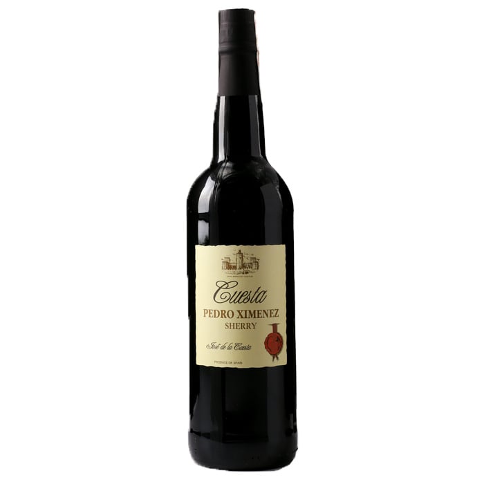 Вино Luis Caballero Cuesta Medium Dry Amontillado Sherry, белое, полусухое, 0,75 л - фото 1