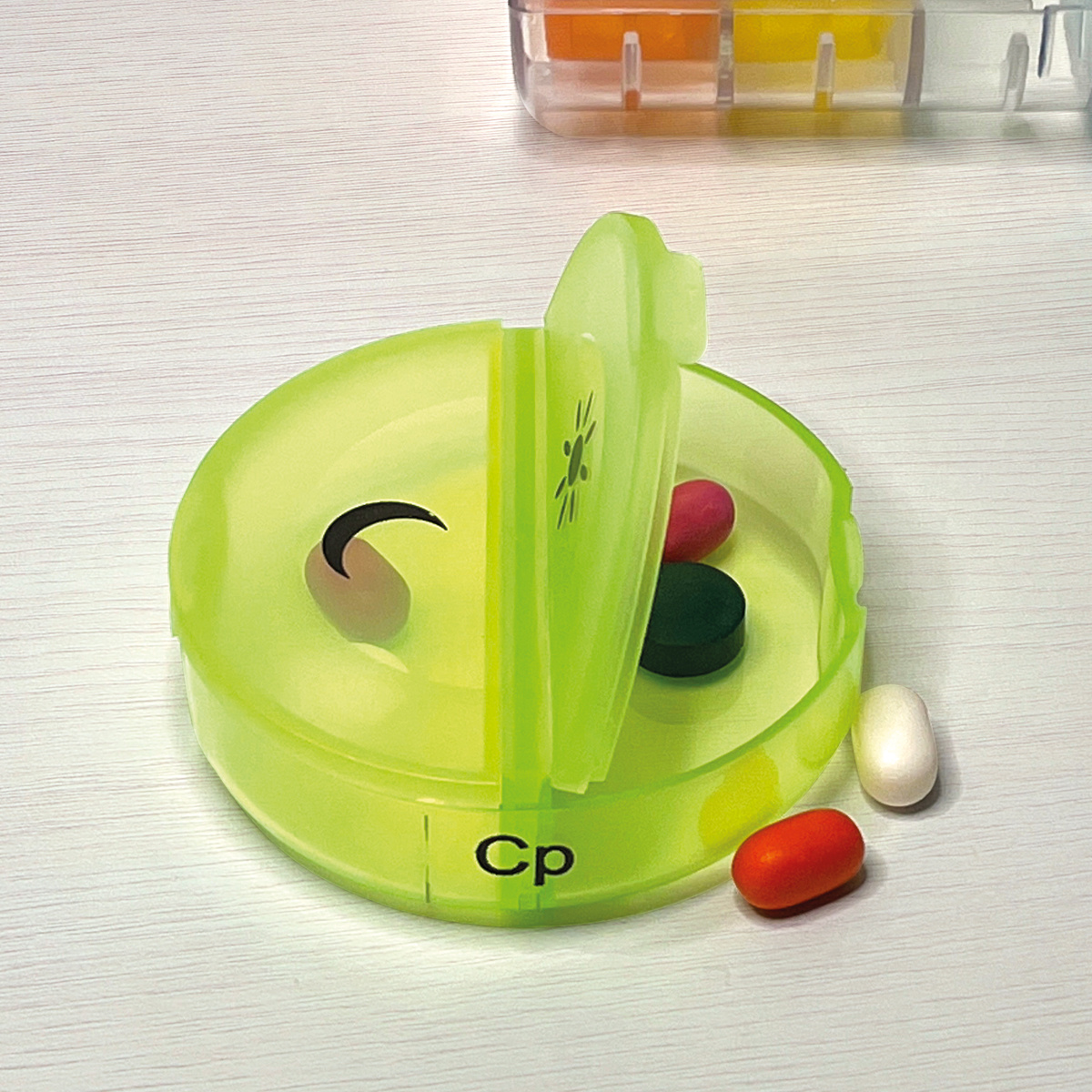 Органайзер для таблеток МВМ My Home PC-14, 7 днів 14.2х6.5х6.5 см разноцветный (PC-14 COLOR) - фото 8