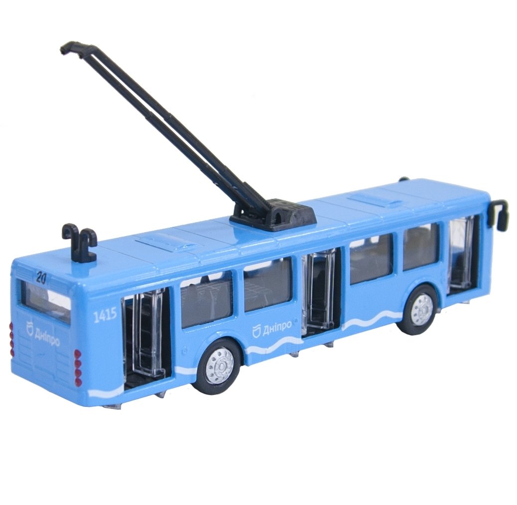 Модель Technopark Троллейбус Днепр, синий (SB-16-65WB(DNEPR)) - фото 2