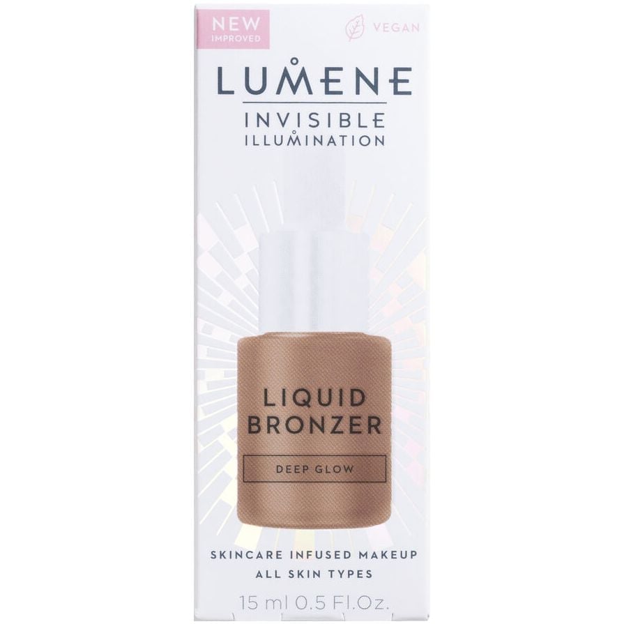 Бронзер жидкий Lumene Invisible Illumination Liquid Bronzer, оттенок Deep Glow, 15 мл - фото 3