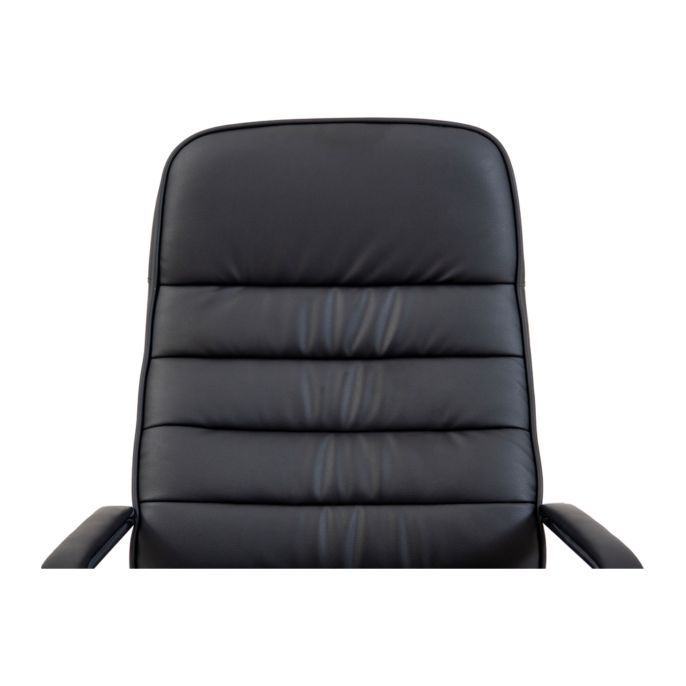 Кресло офисное Richman Лион Хром M-1 Tilt черный (RCM-1058) - фото 5