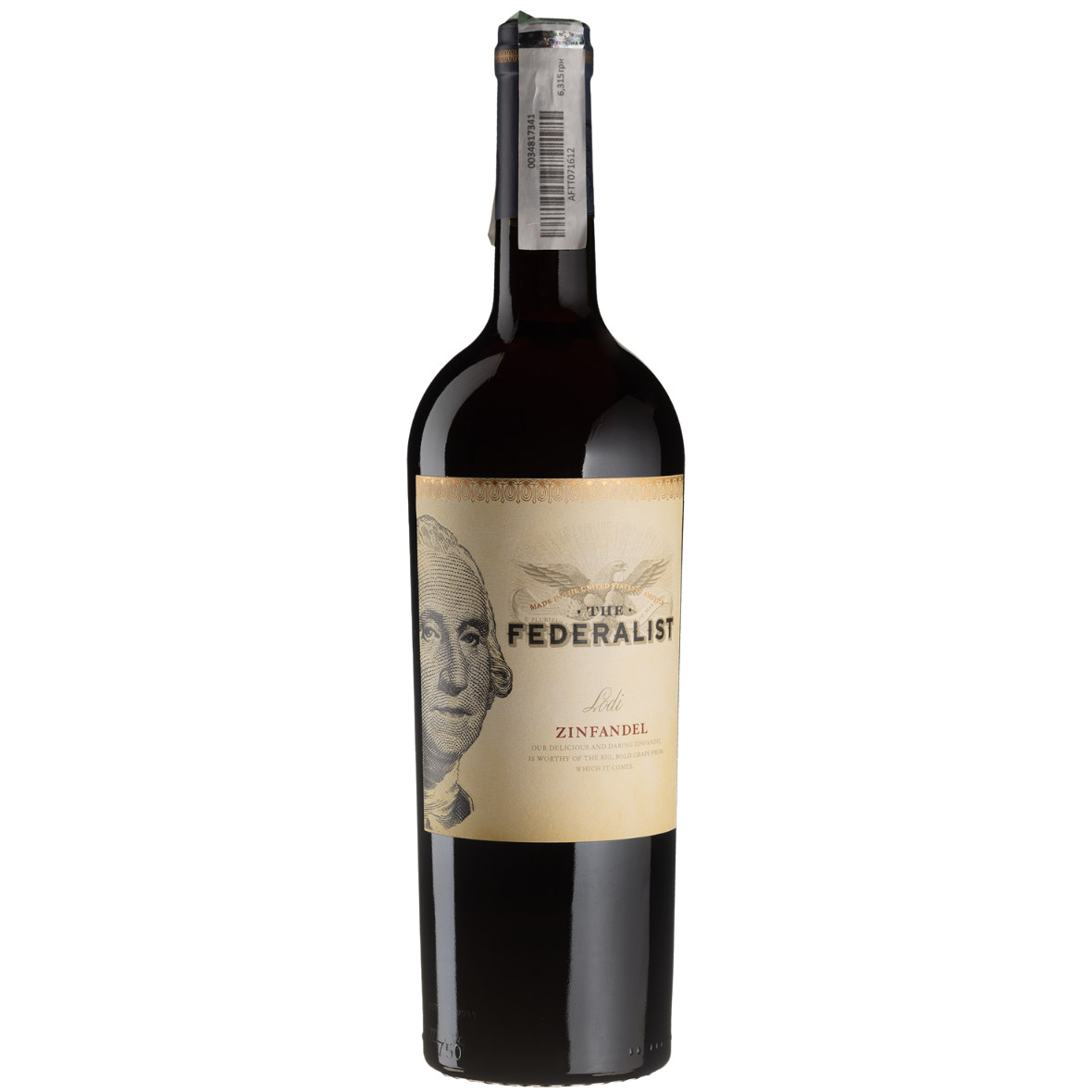 Вино The Federalist Zinfandel Lodi красное сухое 0.75 л - фото 1