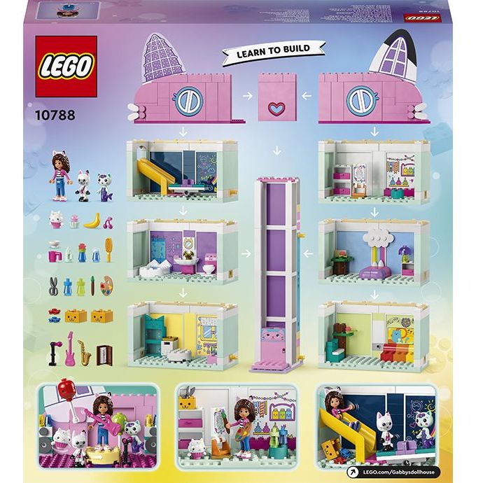 Конструктор LEGO Gabby's Dollhouse Ляльковий будиночок Габбі, 498 деталей (10788) - фото 2