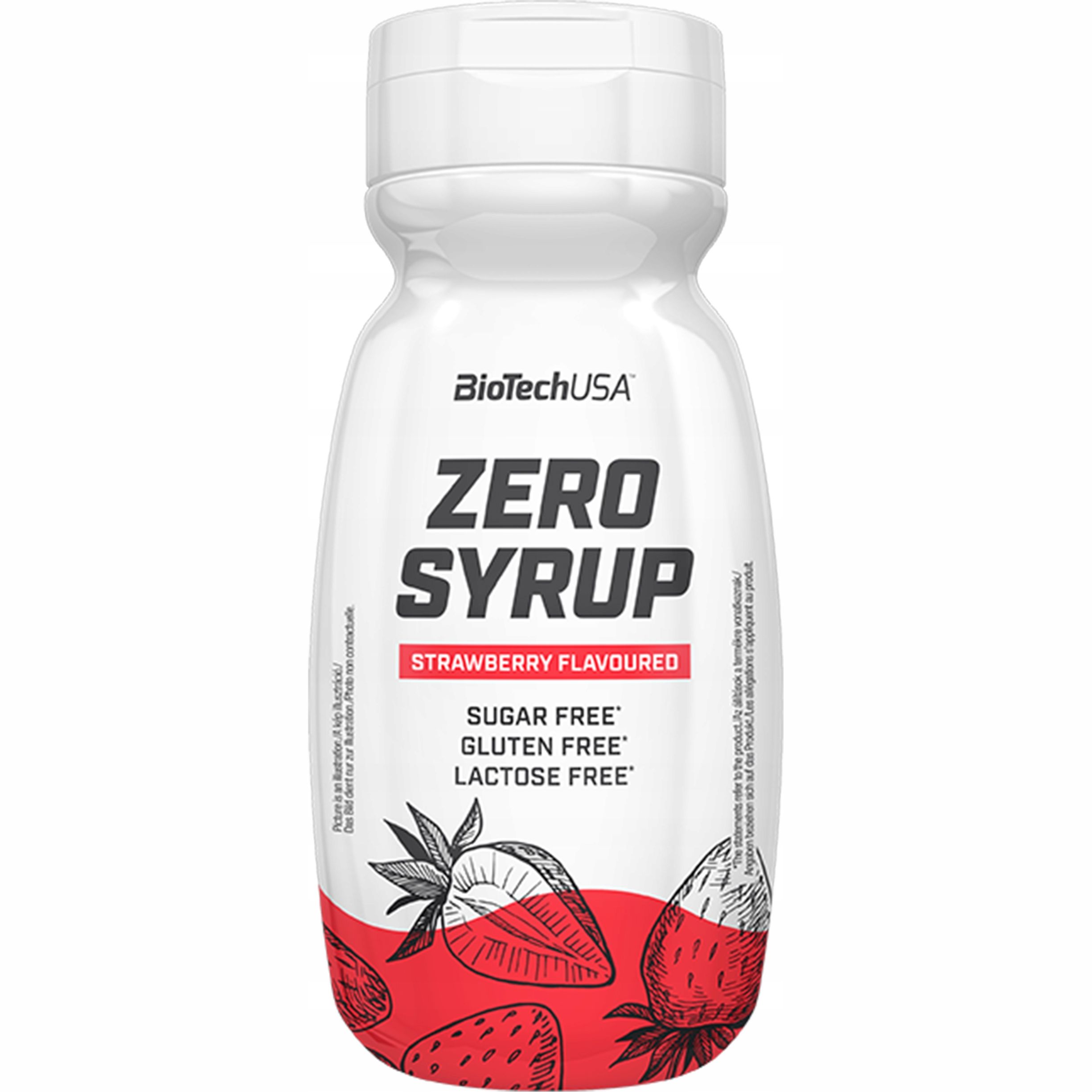 Сироп BiotechUSA Zero Syrup Strawberry 320 мл - фото 1