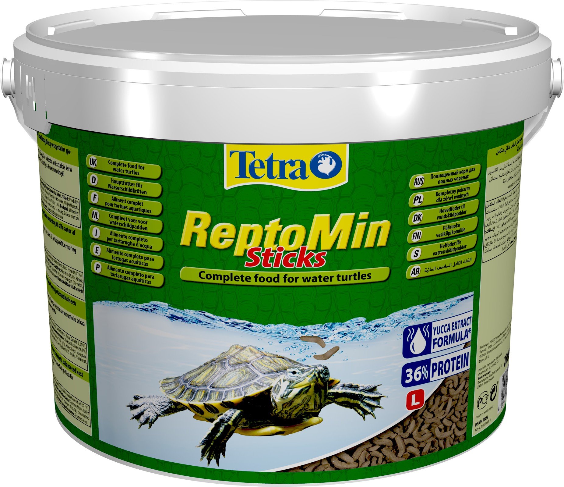 Корм Tetra ReptoMin Палички для черепах, 10 л (201354) - фото 1