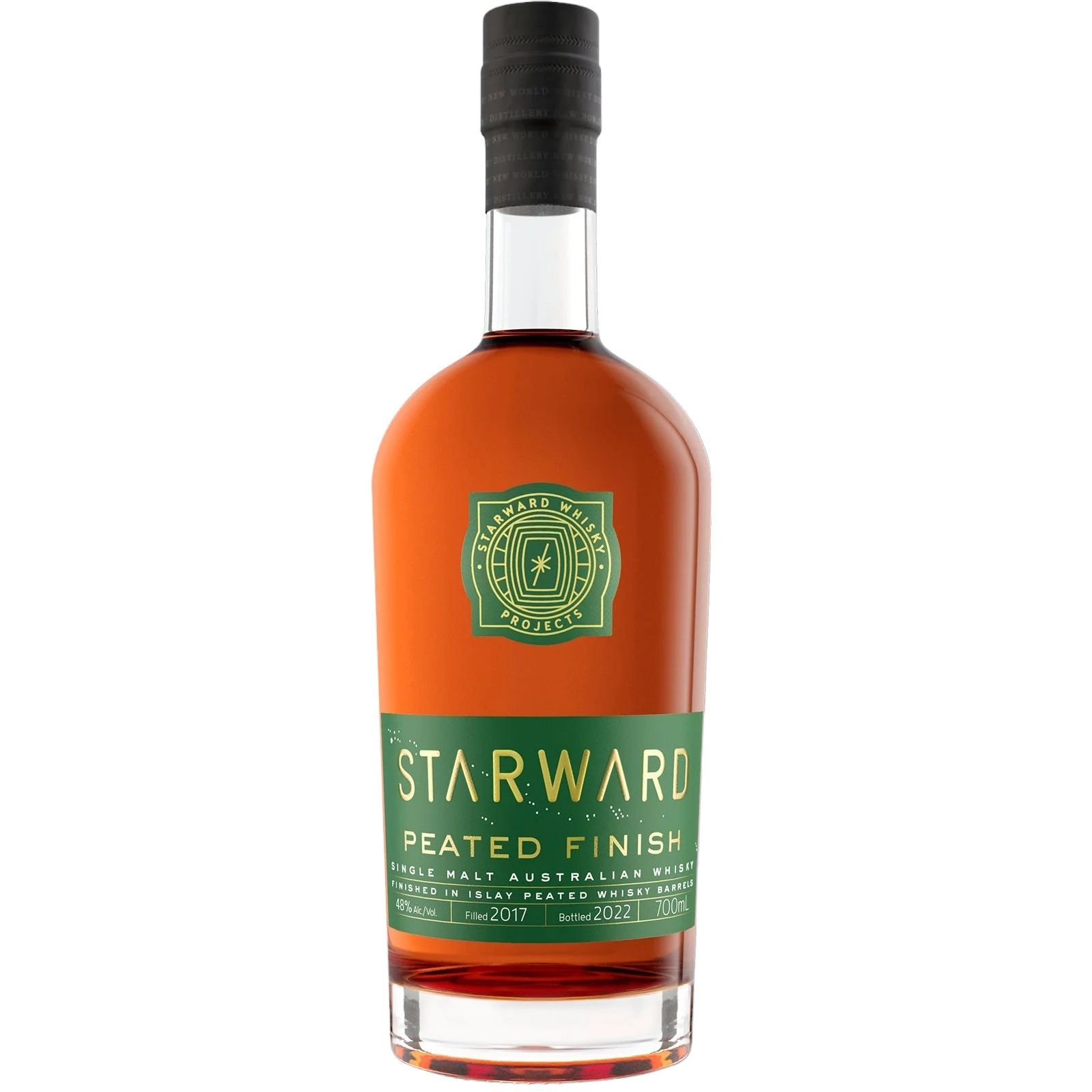 Виски Starward Peated Finish Single Malt Australian Whiskey 48% 0.7 л - фото 1