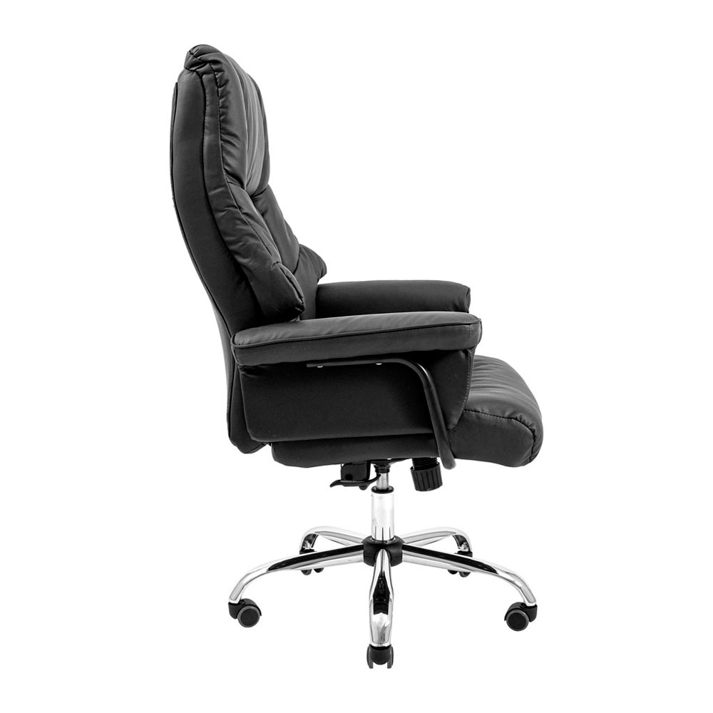 Кресло офисное Richman Конгрес Хром M-2 Широкий Anyfix Wide черный (RCM-1055) - фото 3