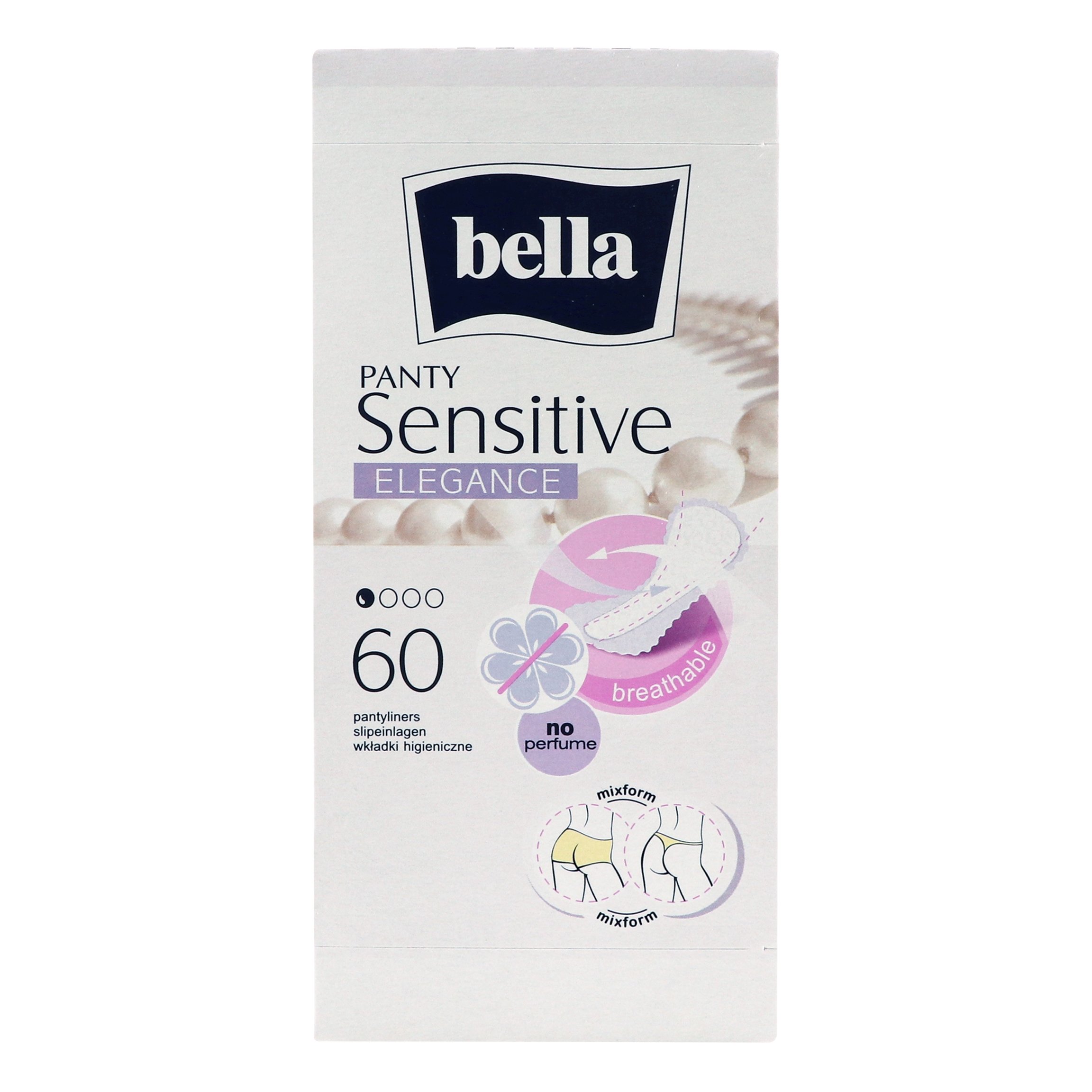 Ежедневные прокладки Bella Panty Sensitive Elegance 60 шт. - фото 3
