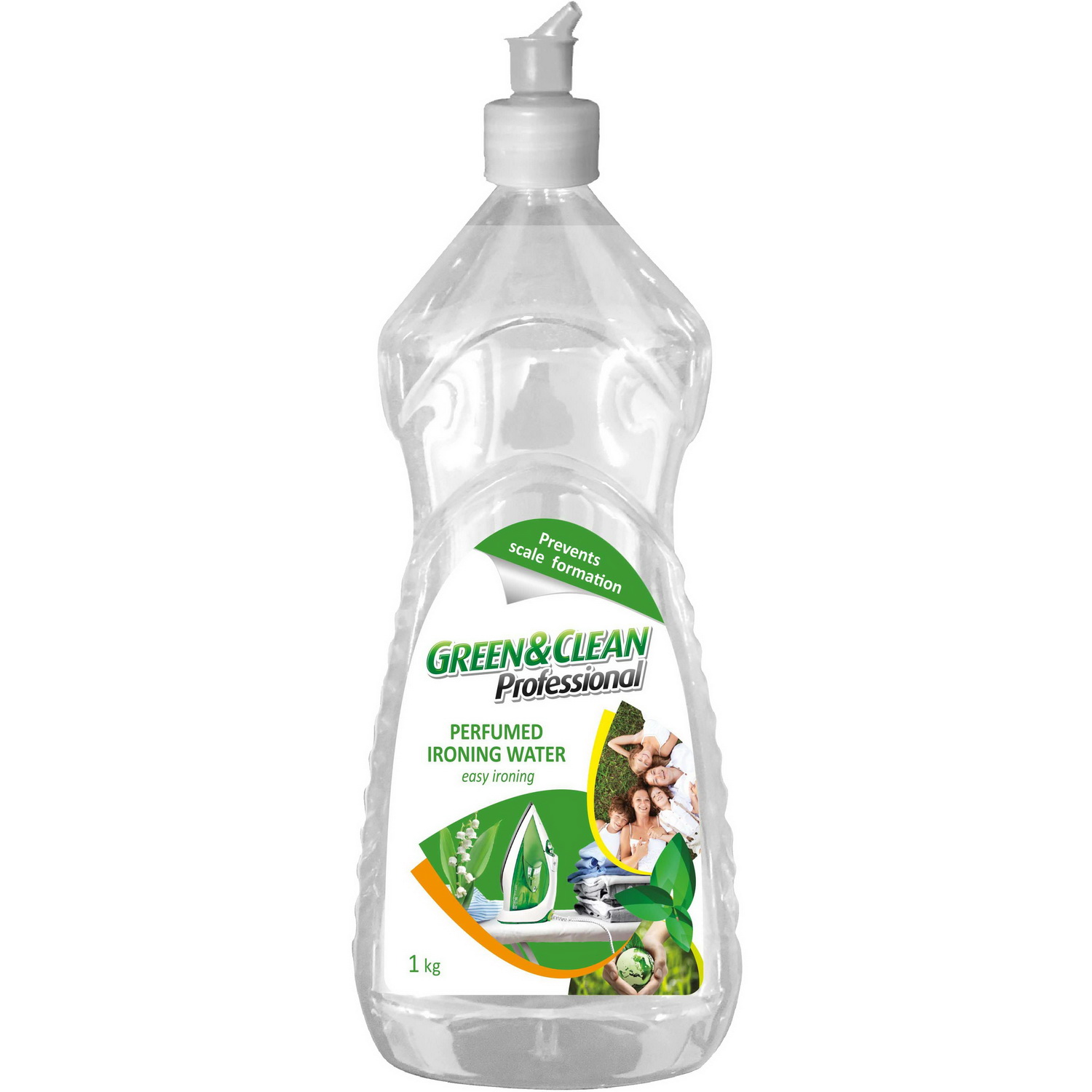 Фото - Прочая бытовая химия Green Clean Вода для прасок ароматизована Green & Clean Professional Конвалія, 1 кг 
