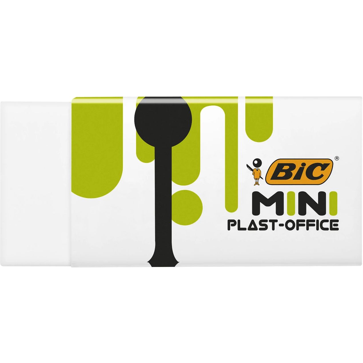 Комплект ластиков BIC Mini Plast-Office 2 шт. (927858) - фото 3