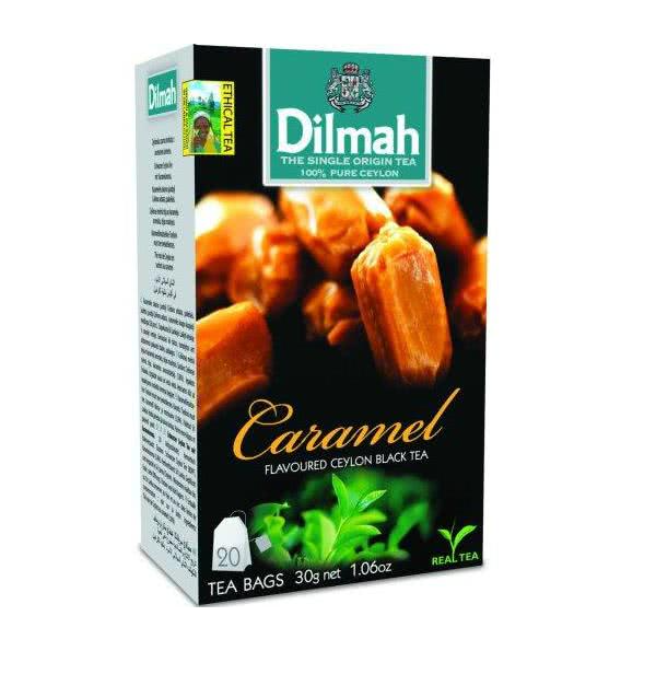 Чай чорний Dilmah з ароматом карамелі, 20 шт (831500) - фото 1