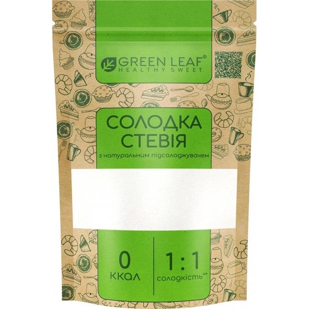 Сладкая стевия Green Leaf, 300 г - фото 1