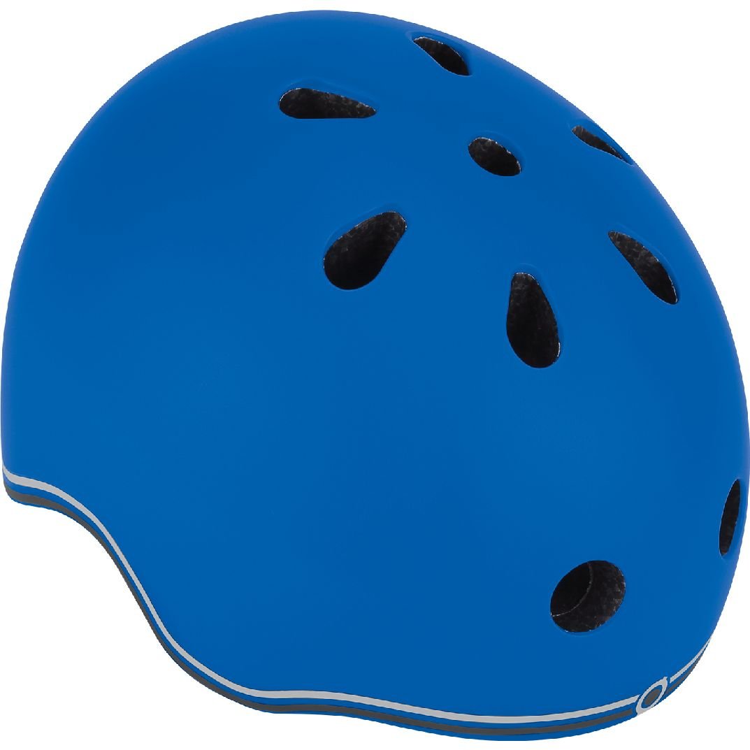 Шлем защитный Globber Evo Lights с фонариком 45-51 см синий (506-100) - фото 3