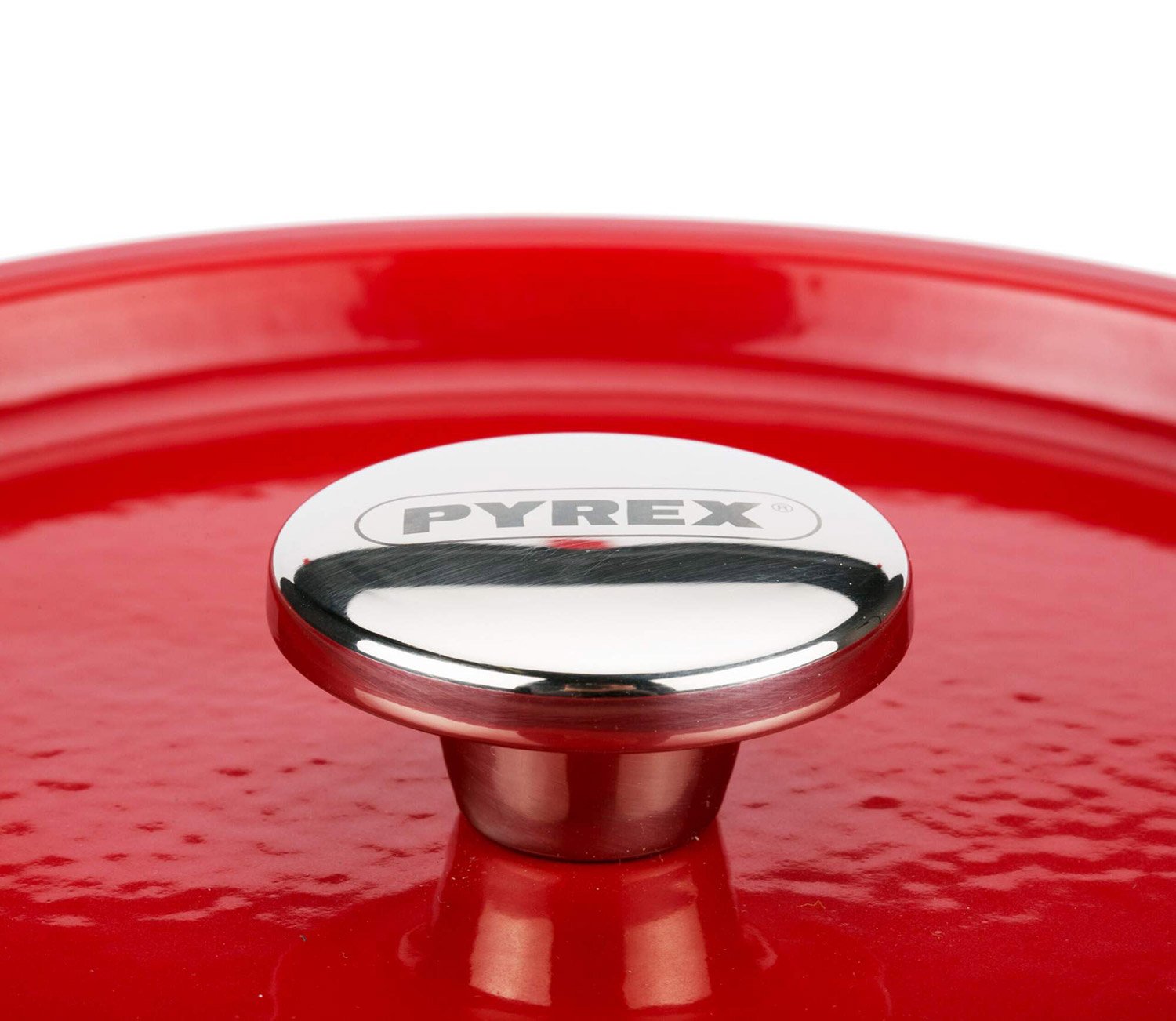 Каструля Pyrex Slow Cook чугунна 6.3 л червона (SC5AC28) - фото 4