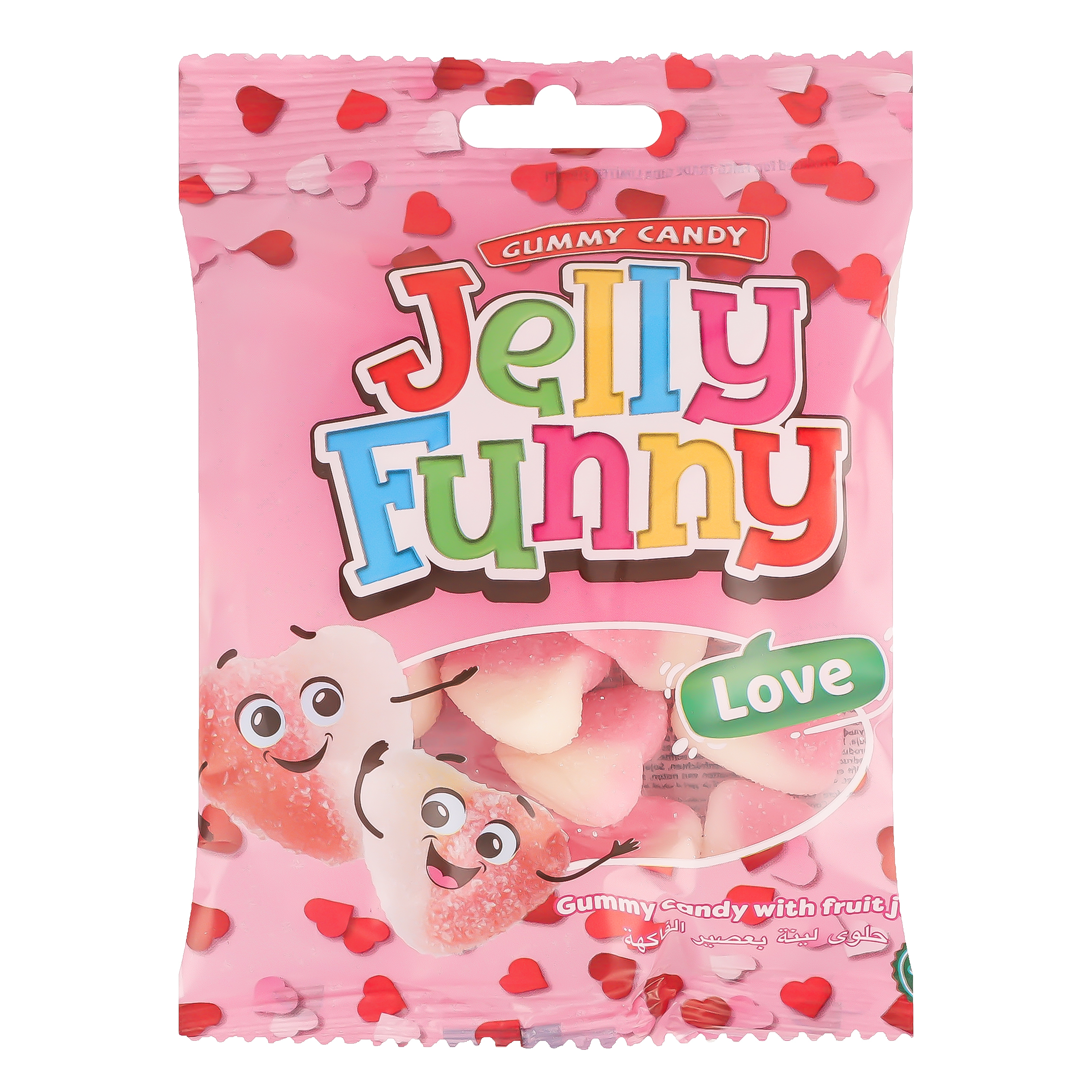 Мармелад Jelly Funny Love жевательный 80 г x 12 шт. - фото 2