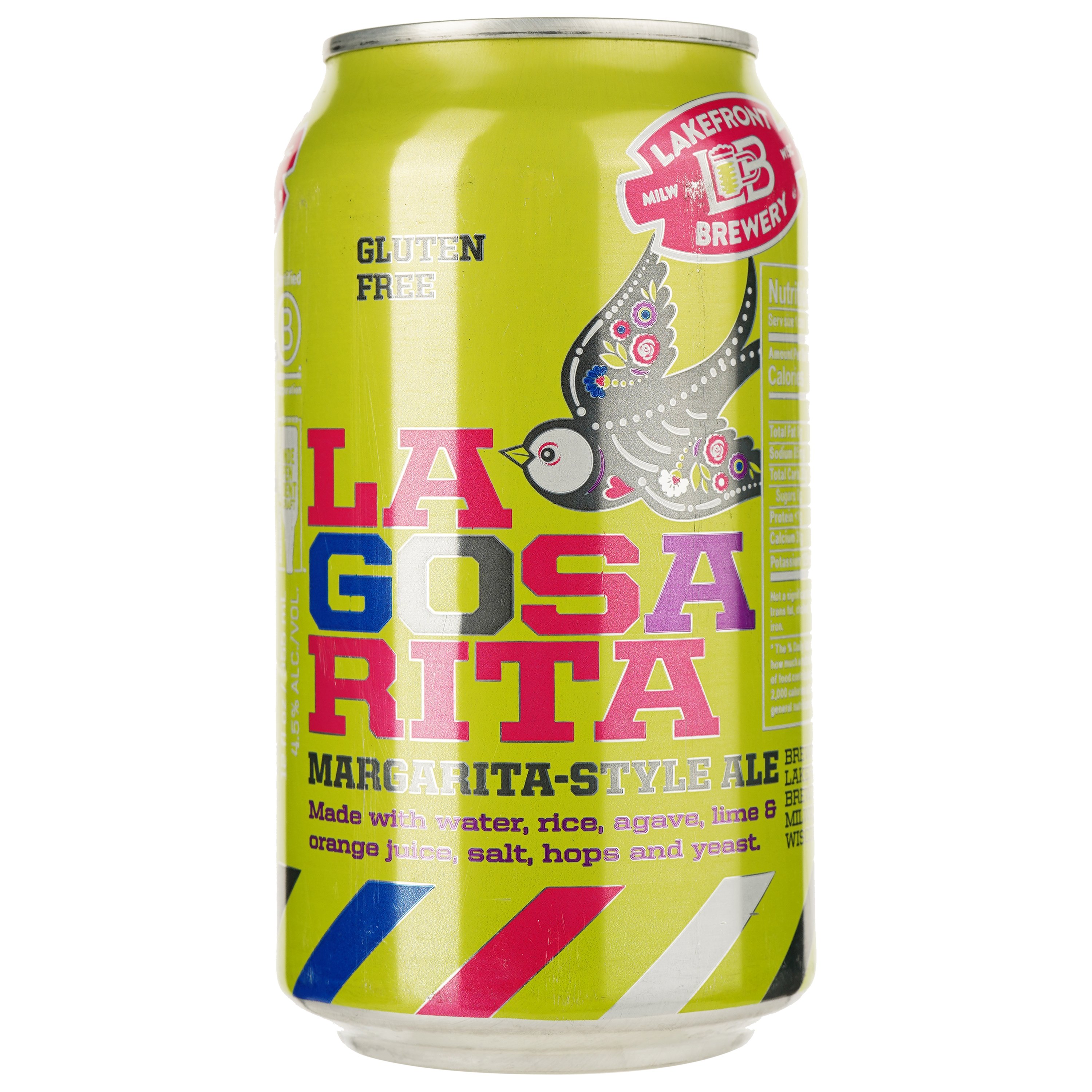 Пиво Lakefront Brewery La Gosa Rita, светлое, 4,5%, 0,355 л (883010) - фото 1