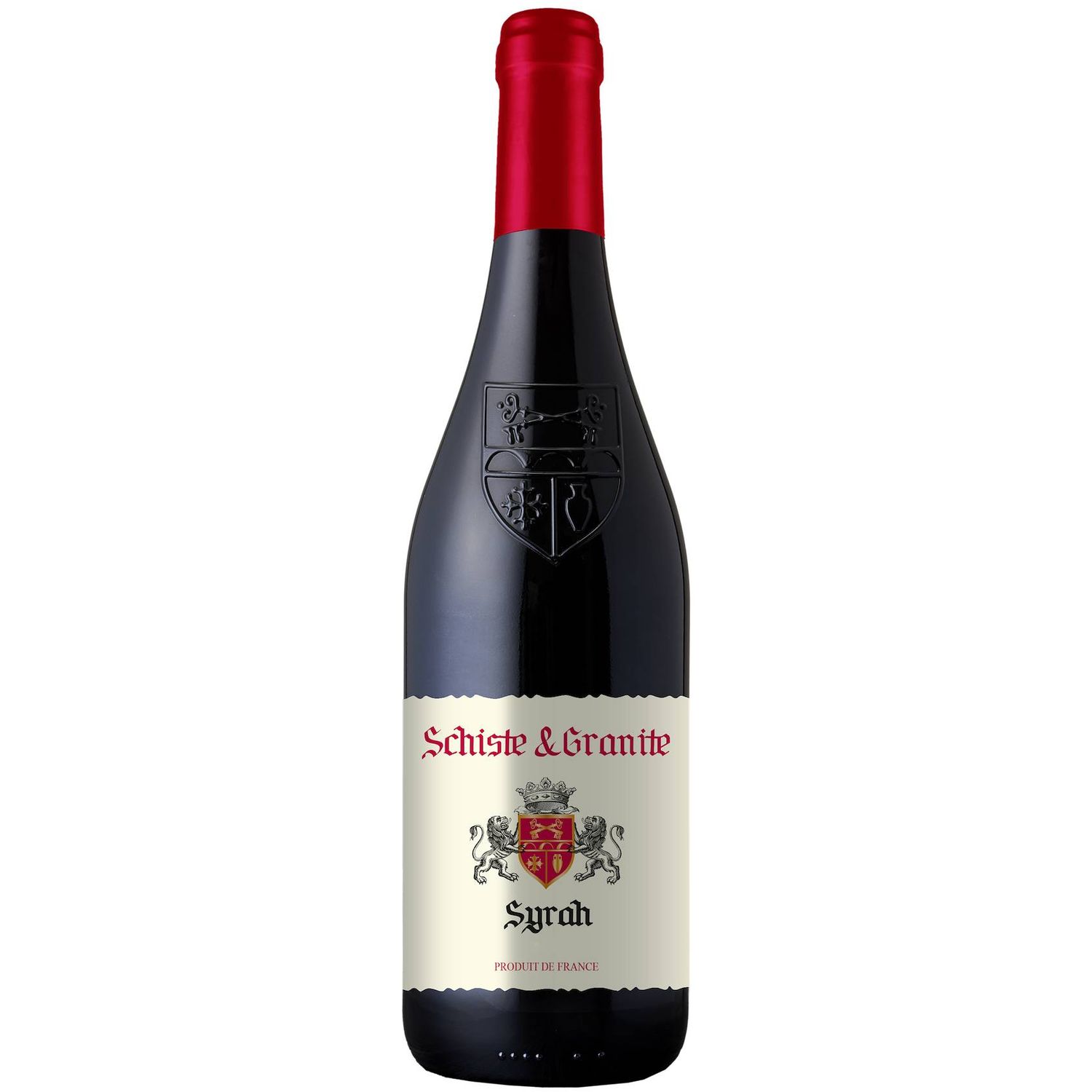 Вино Schiste&Granite Syrah Rouge, красное, сухое, 0,75 л - фото 1
