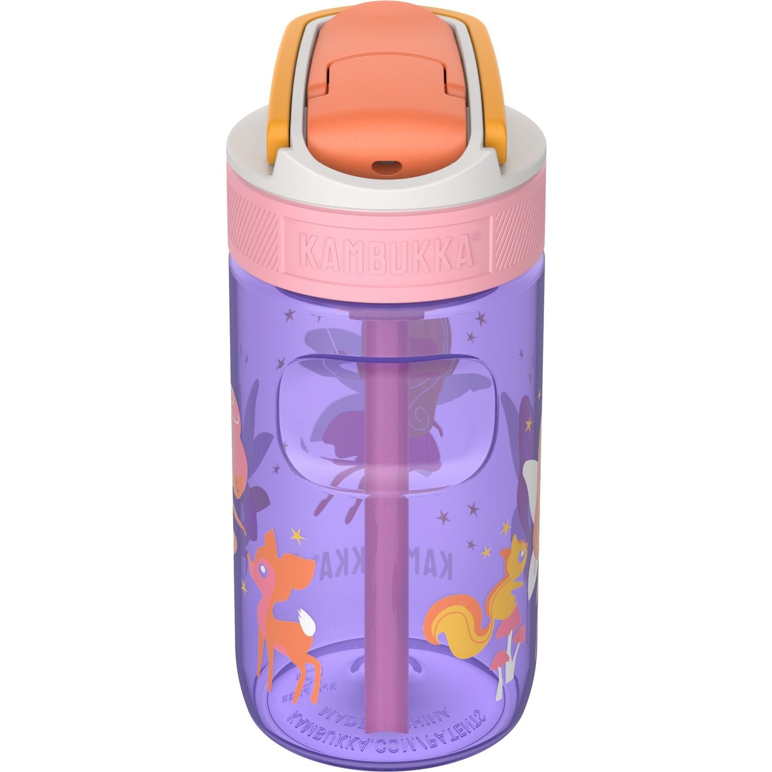 Бутылка для воды детская Kambukka Lagoon Kids Fairy Wood, 400 мл, фиолетовая (11-04045) - фото 2
