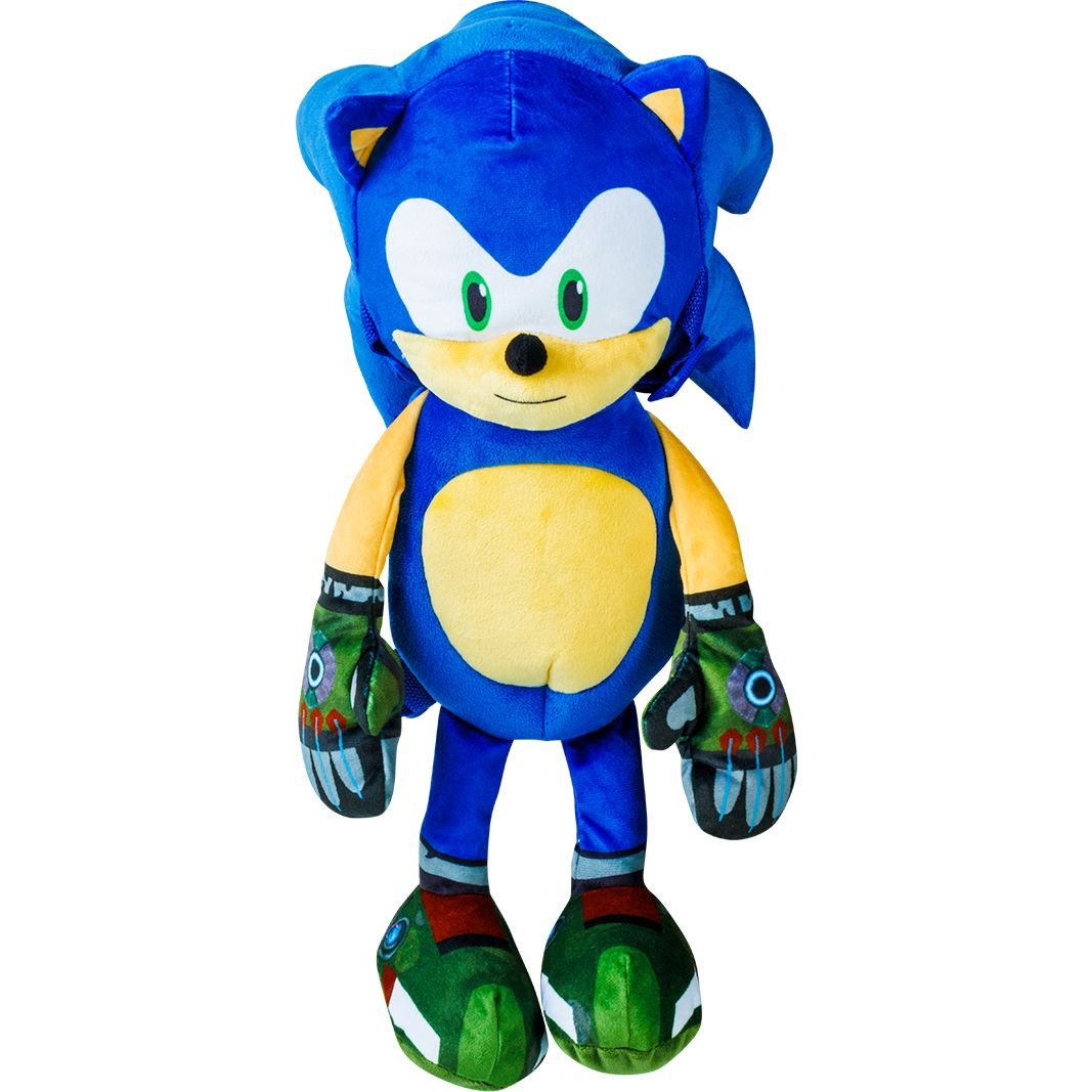Рюкзак- игрушка Sonic Prime Соник, 30 см (SON7020) - фото 1
