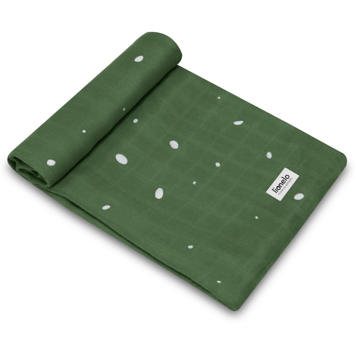 Многоразовая пеленка Lionelo Bamboo Set Dino, 70х70 см, 3 шт., зеленая/белая/желтая (LO-DINO BAMBOO BOX MULTICOLOR) - фото 5