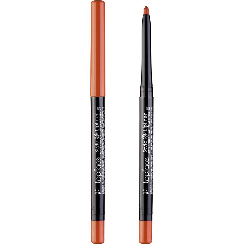 Олівець для губ TopFace Stylo Lipliner PT618 відтінок 017 0.29 г - фото 2