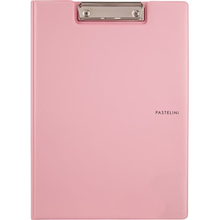 Папка-планшет з металевим кліпом Axent Pastelini А4 рожева (2514-10-A) - фото 1