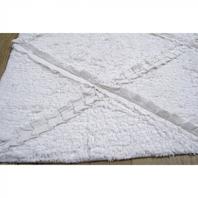 Набор ковриков Irya Nadia beyaz, 60х90 см и 40х60 см, белый (svt-2000022214063) - фото 3