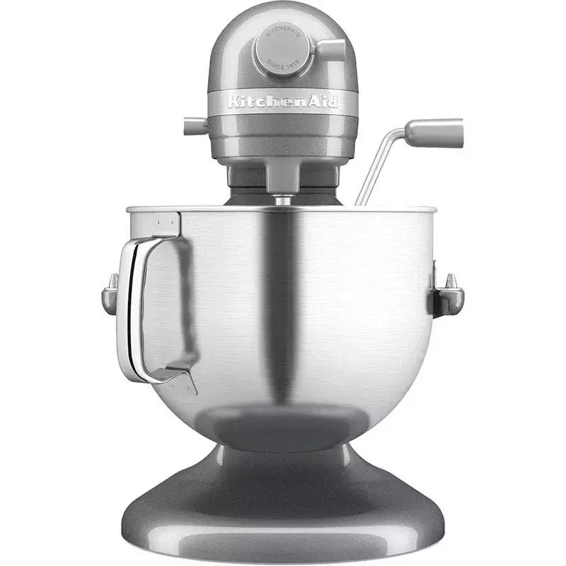 Планетарний міксер KitchenAid Artisan з підйомною чашею 6.6 л срібний медальон (5KSM70SHXEMS) - фото 4